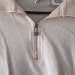 Vintage Russ Light Pink Zip Polo Cropped Top – Women’s Small Photo 3