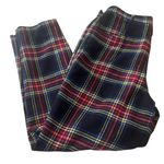 Eagles Eye Tartan Plaid wool Trousers Size 12/14 Christmas holiday lined Red Photo 8