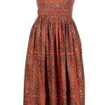 Ulla Johnson ππ Kerani Dress Poplin Cotton ~ Clementine Floral Print 12 NWT Photo 10