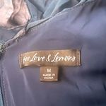 For Love & Lemons NWOT  Lula Mini Dress Midnight medium sheer sleeves polka dot Photo 7