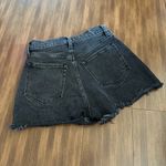 Abercrombie & Fitch  Curve Love High Rise 90s Cutoff Short black denim size 25 Photo 4