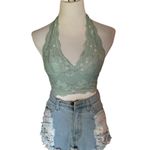 Wishlist Light green  halter lace bralette Photo 2