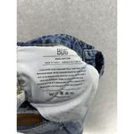 BDG  Women's Blue Denim Jeans Jeans Paneled Jessye Size 26 Raw Hem Cropped Photo 3