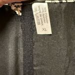 Adore Me  Black and White Floral Hibiscus Lace Up Back Corset Top XL Sexy Photo 6