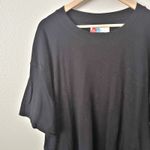 Free People FP BEACH | Essential Extreme Tee Mini Dress Black | Medium Photo 4