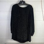 Retrofête Retrofete Grace Sequin Long Sleeve Dress Black Medium NO BELT embellished NEW Photo 10