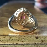 Natural Red Garnet Sterling Silver Ring Size 7 Photo 5