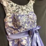 Jaden lilac dress with white upper shoulders tulle with flowers Size 16 Photo 11