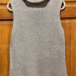 Eileen Fisher  Cotton Blend Italian Yarn Loose Knit Sleeveless Top - Size Medium Photo 0