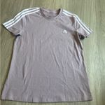 Adidas  Light Purple Tee with White Accents Photo 0