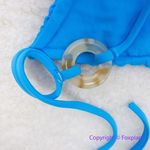 Aila Blue New Set! Free People x  blue bikini, top size S, bottom‎ size M Photo 8