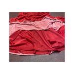 Lindy Bop Red Black Polka Dot Ruched Fit & Flare Dress Bow Shoulder Size US 20 Photo 8