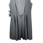 Lulus  Black Sleeveless Fit & Flare Skater Dress NWT XL Photo 4