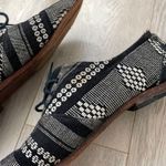 Osborn Handmade Cotton Ikat Print Oxford Sneakers Black (size 9) guatemalan Photo 5