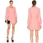 Alexis  Sz L Ellena Dress Long Billow Sleeves Light Pink Photo 1