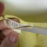 Eileen Fisher Yellow 100% Irish Linen Tank Top Sz 1X Coastal Lightweight Resort Photo 6