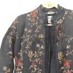 Chico's Floral Embroidered Garden Blazer Sz 1 (M) Photo 1