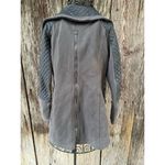Michael Kors  Jacket Small Gray Coat Quilted Full Zip Logo Photo 1
