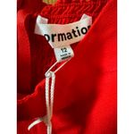 Reformation  Red Juliette Dress - Size 12 - New With Tags Photo 7