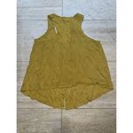 Women's Chocolate USA‎ Tank top Shirt Size L Mustard Yellow Cotton Blend Size L Photo 4