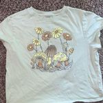 American Eagle  Cropped Graphic T Shirt Size L Photo 0