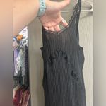 ZARA  Knit Mini Black Dress Photo 1