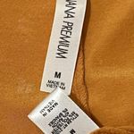 Zenana Premium MEDIUM Mustard Round Scoop Neck Round Hem Tank Photo 5