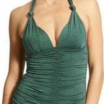 Athleta  aqualuxe ruched opal tankini size small Photo 0