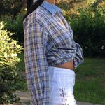 Vintage Plaid Button Up Flannel Photo 2