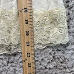 Halogen Y2K Women's Petite Lace Trim Babydoll‎ Tank Top Beige Size S Coquette Fairycore Photo 5