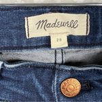 Madewell Dark Wash Side Panal Maternity Stovepipe Jeans Photo 2