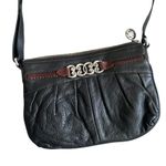 Brighton  Vintage Leather Crossbody Adjustable Strap Bag Purse Photo 1