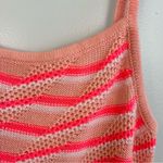 Maeve NWT Anthropologie Sunrise Crochet Knit Tank Pink Size XS Photo 6