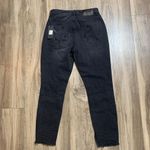 One Teaspoon NWT High Waist Freebird Zipper Hem Skinny Jean Black Oak Size 27 Photo 8