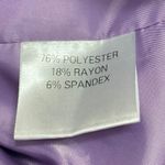 The Frankie Shop Women's Purple Long Sleeve Notch Blazer Coat Suit Jacket Sz 12 Photo 3