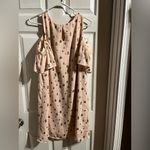 City Streets Women’s Bird and Birdcage Pink Cocktail Dress Size 10 Photo 1