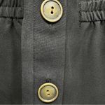 Sag Harbor Black Cinched Waist Button Front Blazer Size Petite Medium Photo 5