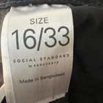 Social Standard Sanctuary High Rise Slim Straight Jeans Sz 16 Black Stretch NWT‎ Photo 1