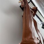 Cole Haan Grand Ambition Convertible Backpack New British Tan Leather Bag Work Photo 2