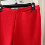 Rachel Comey  Textured Slim Pants – Size 8 – Bright Red Photo 2