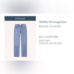 Abercrombie & Fitch Abercrombie Mid Rise 90s Straight Jeans Photo 1