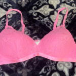Cotton On Lace Pink wire free bra Photo 0
