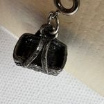 Longaberger  Basket Gathering Basket Charm Antiqued Silver Tone NEW Photo 5