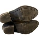 Lucky Brand Ankle Boots Size 7.5 Tan Western Suede Buckle Nandita Fall Booties Photo 7