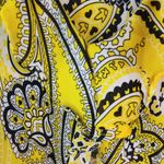 Sunny Leigh  M Black Gold Ruffle Top Photo 4