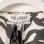 NEW THE ATTICO PAT ZEBRA PRINT MINI DRESS Size M Photo 8