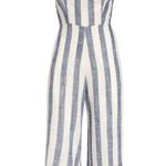 WILLOW Eli Open Back Linen Blend Jumpsuit Medium NWT Photo 4