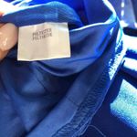 Abyss By Abby  royal blue halter neck strappy back maxi evening party‎ dress Sz L Photo 11