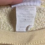 Vintage Gitano Butter Yellow Rockport Mass Crewneck Sweatshirt Size XL Photo 3