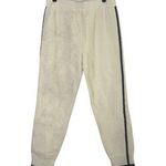 J.Crew Bouclé Texture Striped Sweater Joggers Old School Style M Cream #3198 Photo 0